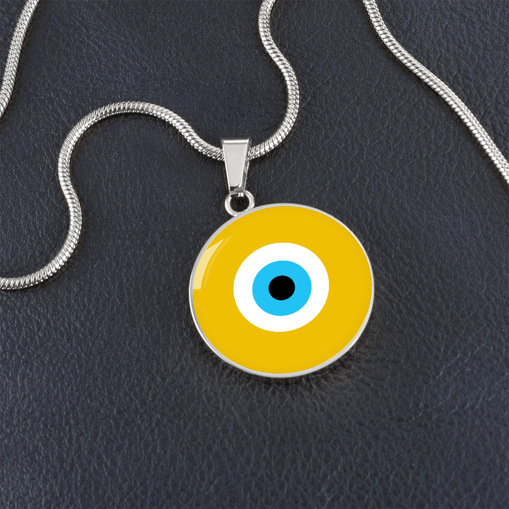 Evil Eye Necklace | Gold Amulet | Signature Design | Free Shipping