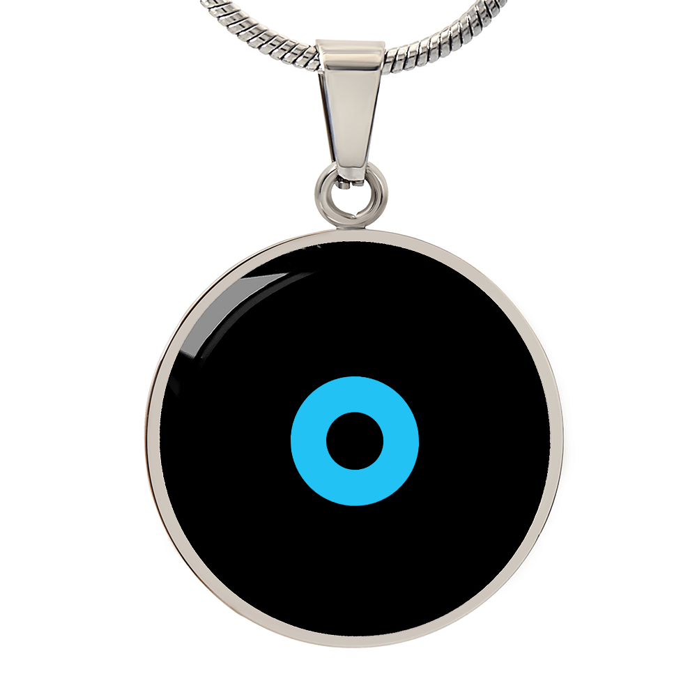 Evil Eye Necklace | Black Amulet | Signature Design | Free Shipping