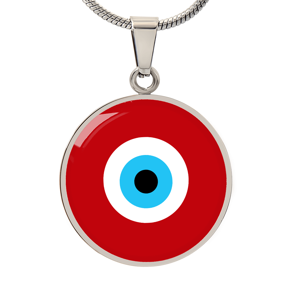 Evil Eye Necklace | Red Amulet | Free Shipping