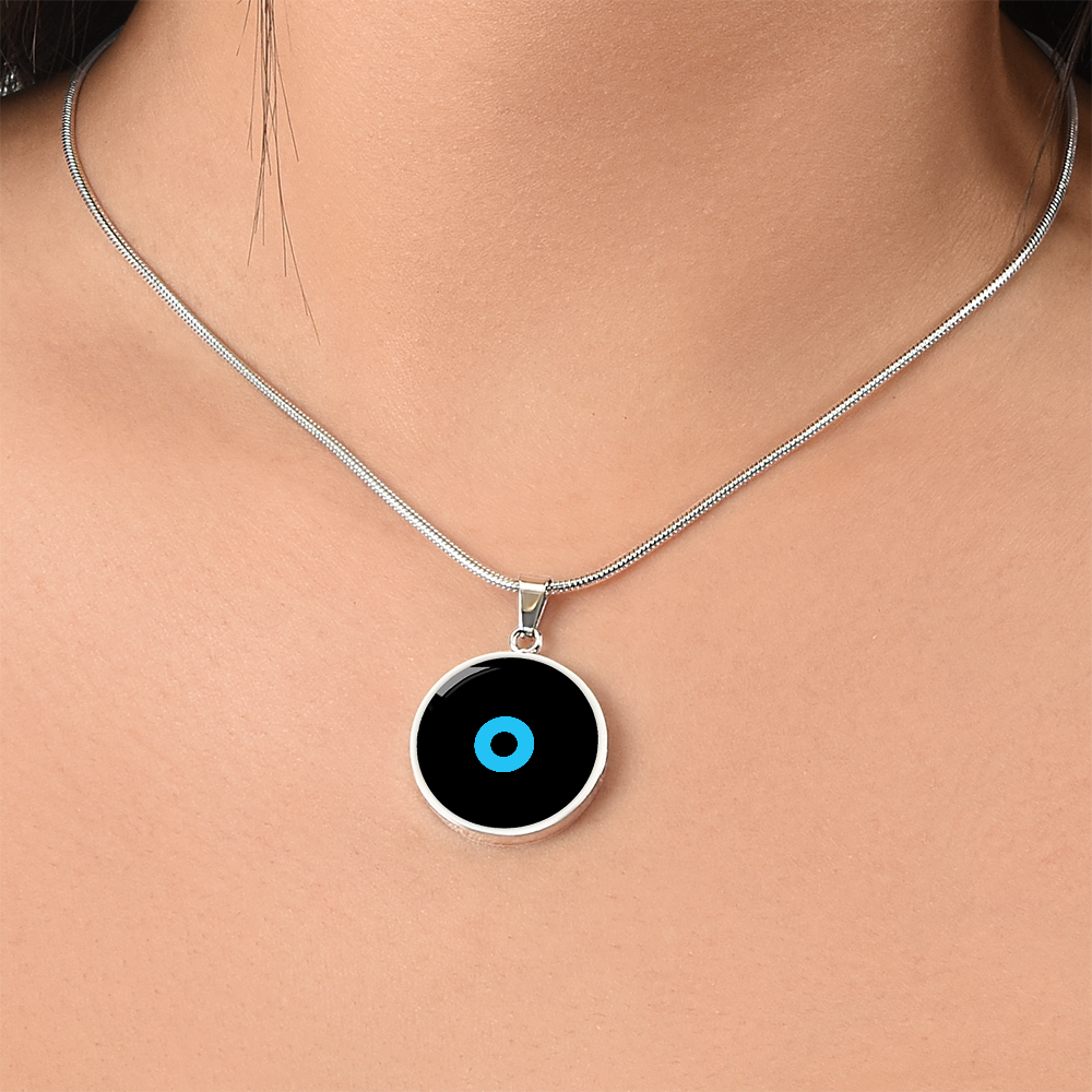 Evil Eye Necklace | Black Amulet | Signature Design | Free Shipping