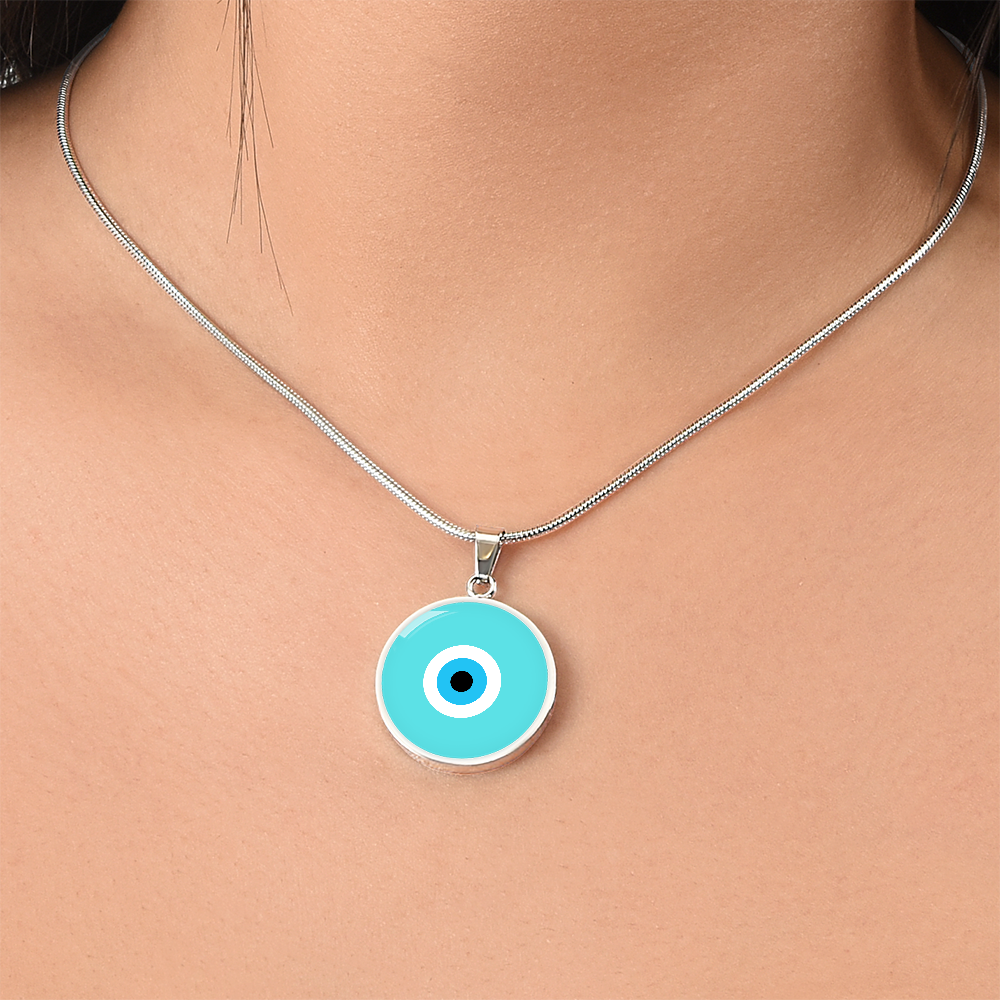 Evil Eye Necklace | Turquoise Amulet | Signature Design | Free Shipping