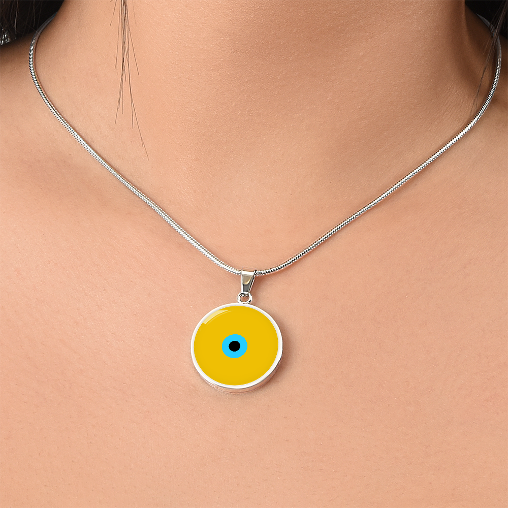 Evil Eye Necklace | Gold Amulet | Signature Design | Free Shipping