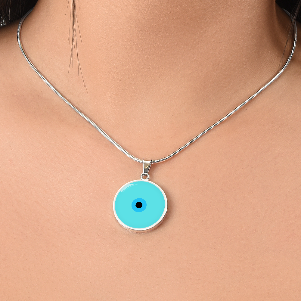 Evil Eye Necklace | Turquoise Amulet | Signature Design | Free Shipping