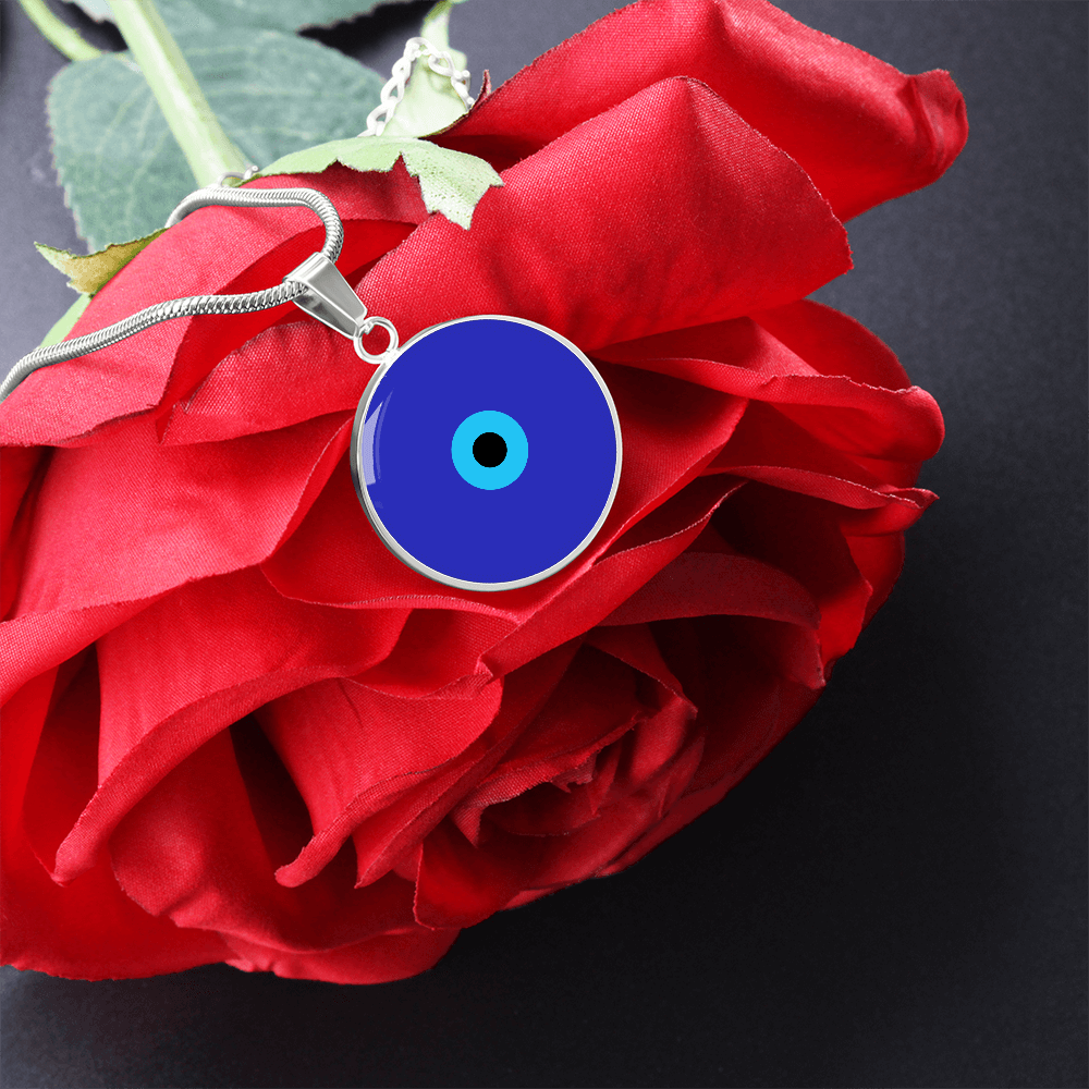 Evil Eye Necklace | Blue Amulet | Free Shipping