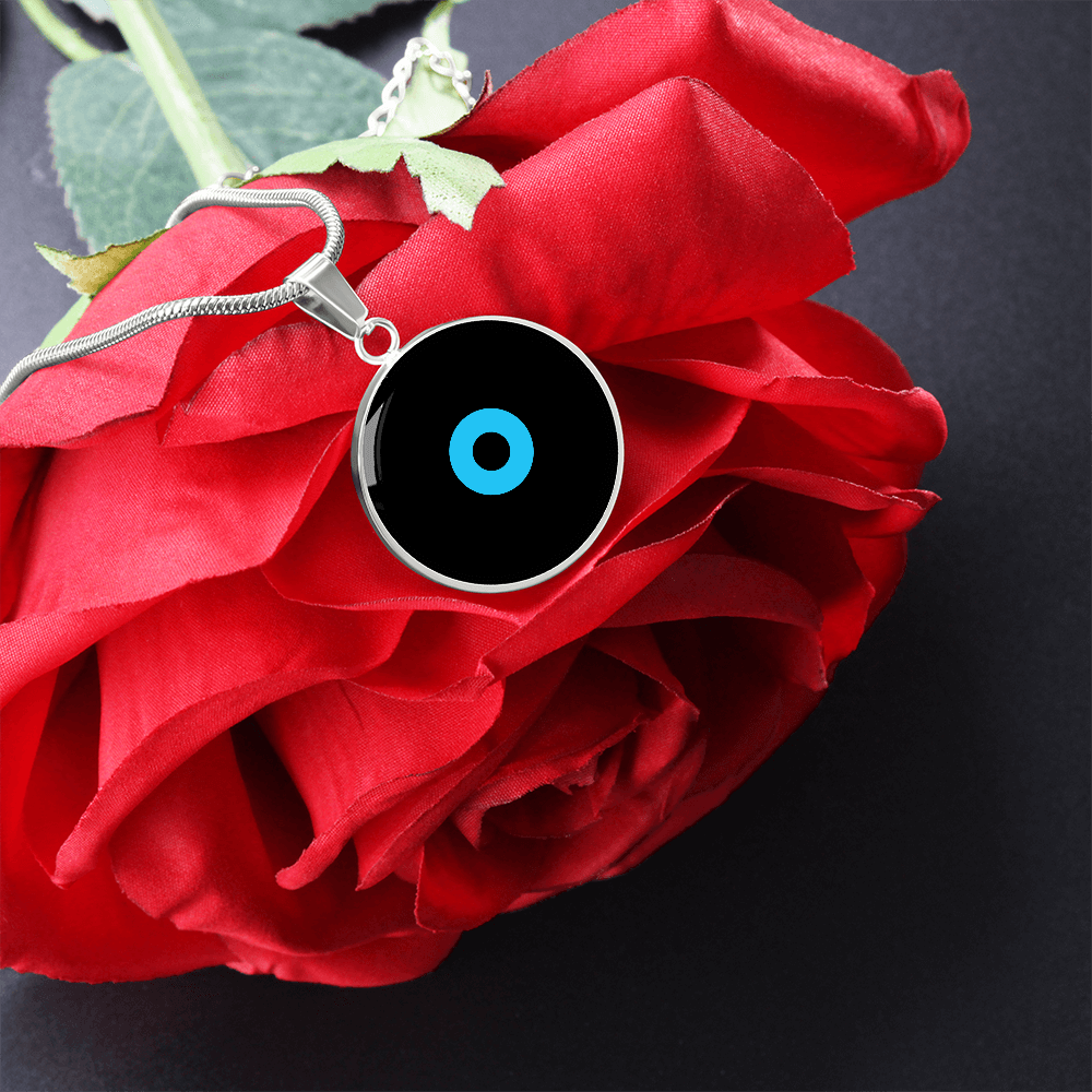 Evil Eye Necklace | Black Amulet | Signature Design | Free Shipping