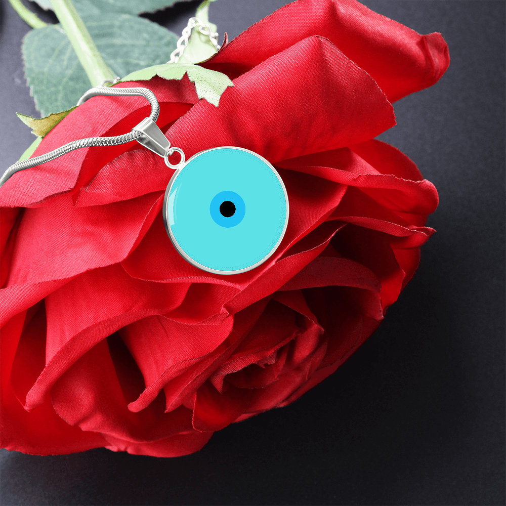 Evil Eye Necklace | Turquoise Amulet | Signature Design | Free Shipping