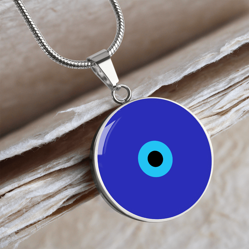 Evil Eye Necklace | Blue Amulet | Free Shipping