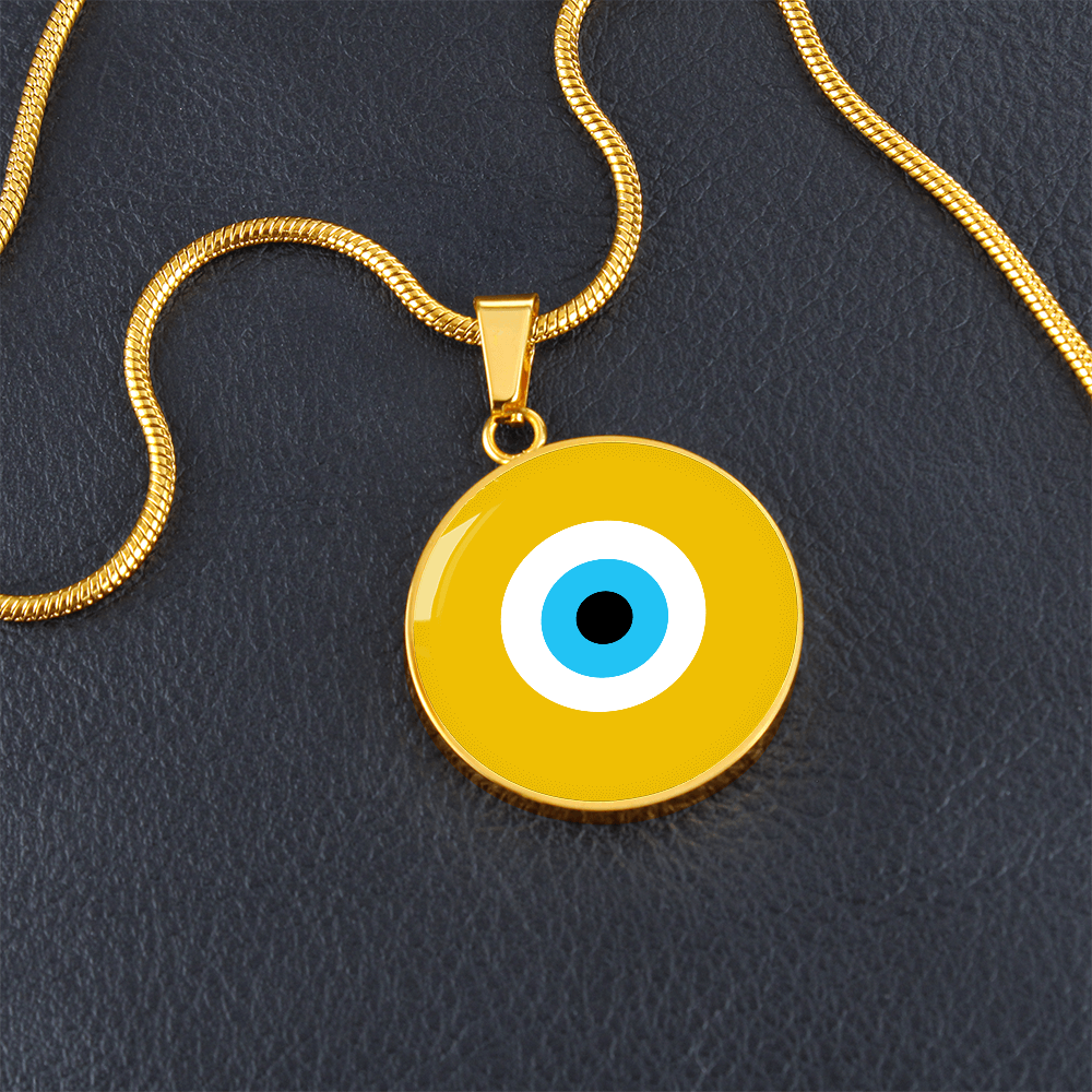 Evil Eye Necklace | Gold Amulet | Signature Design | Free Shipping