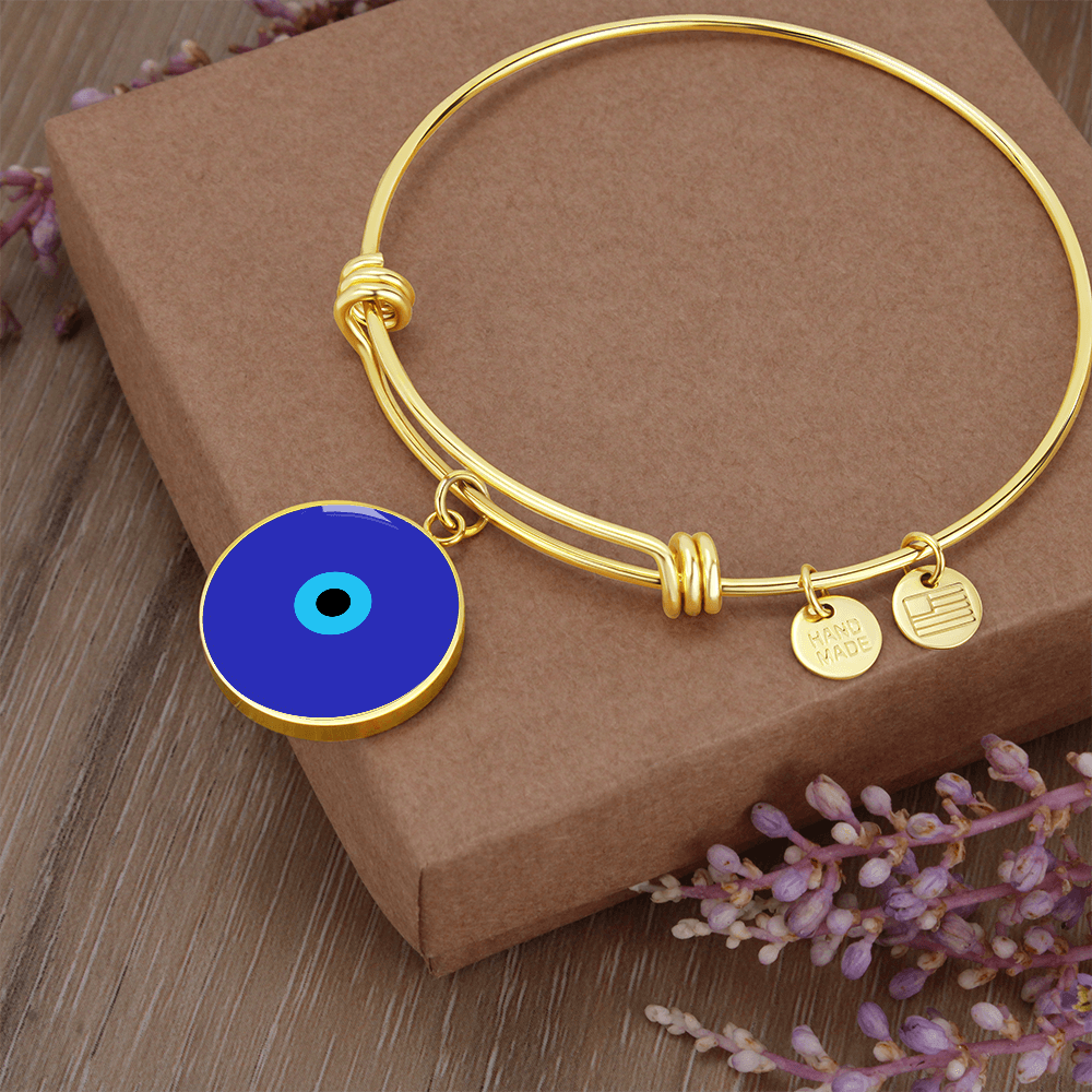 Evil Eye Bracelet | Blue Amulet | Signature Design | Free Shipping