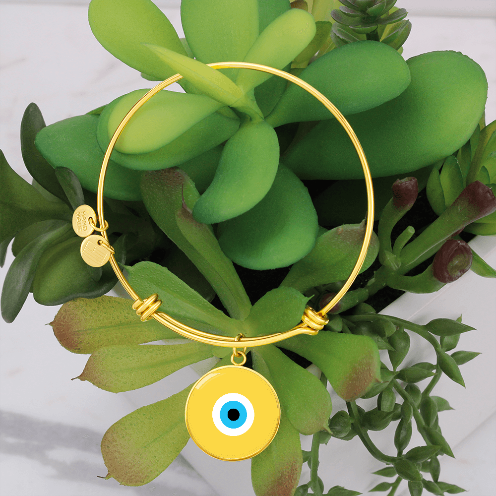 Evil Eye Bracelet | Yellow | Free Shipping