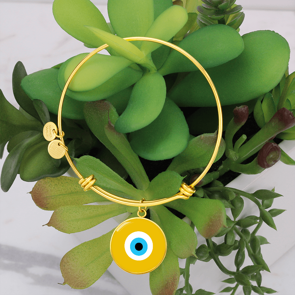 Evil Eye Bracelet | Gold Amulet | Signature Design | Free Shipping