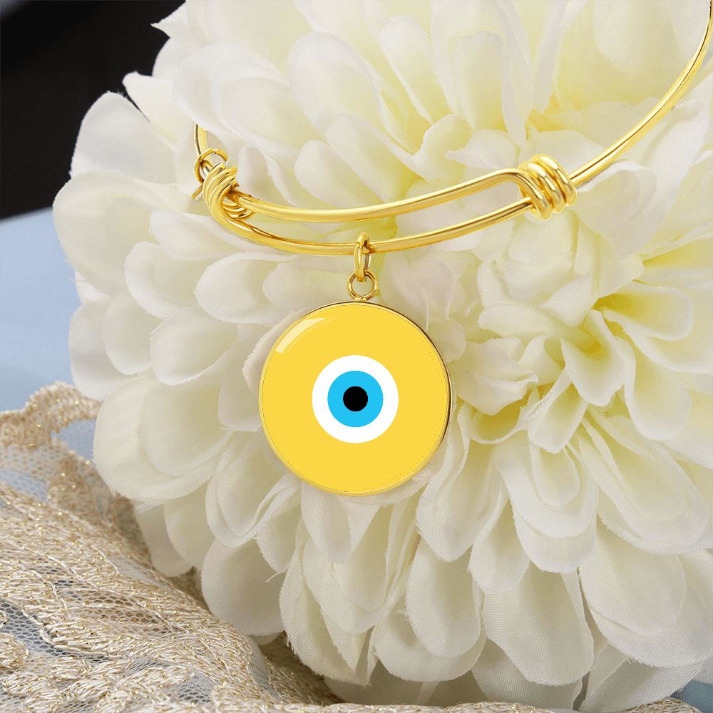 Evil Eye Bracelet | Yellow | Free Shipping