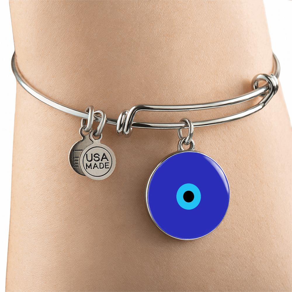 Evil Eye Bracelet | Blue Amulet | Signature Design | Free Shipping