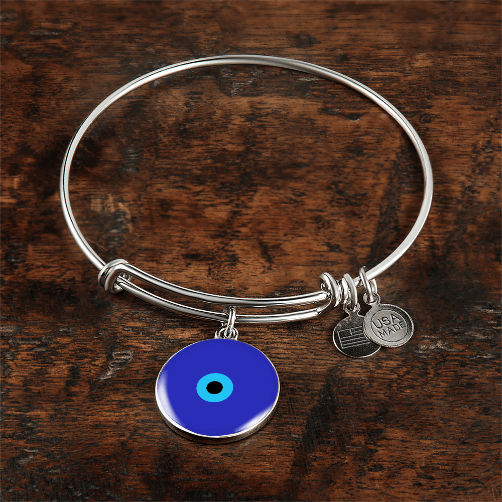 Evil Eye Bracelet | Blue Amulet | Signature Design | Free Shipping
