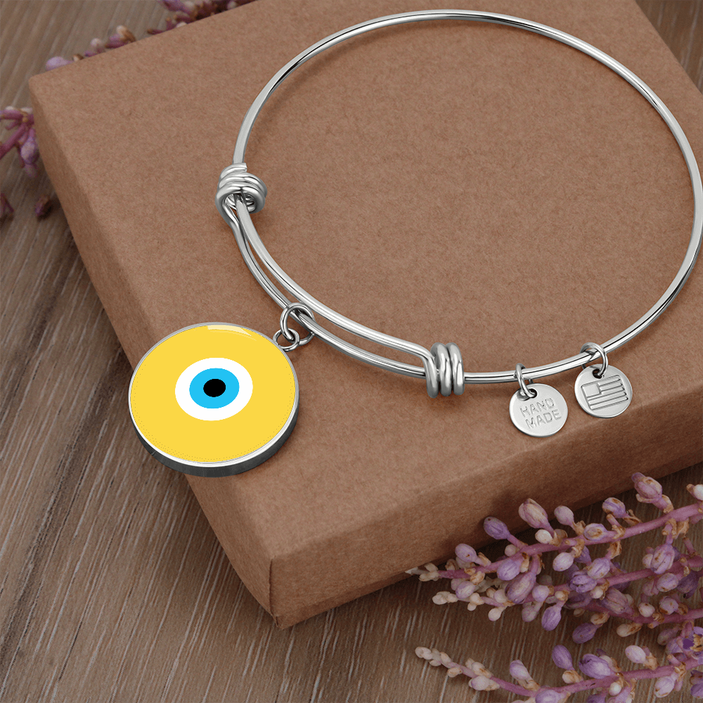 Evil Eye Bracelet | Yellow | Free Shipping