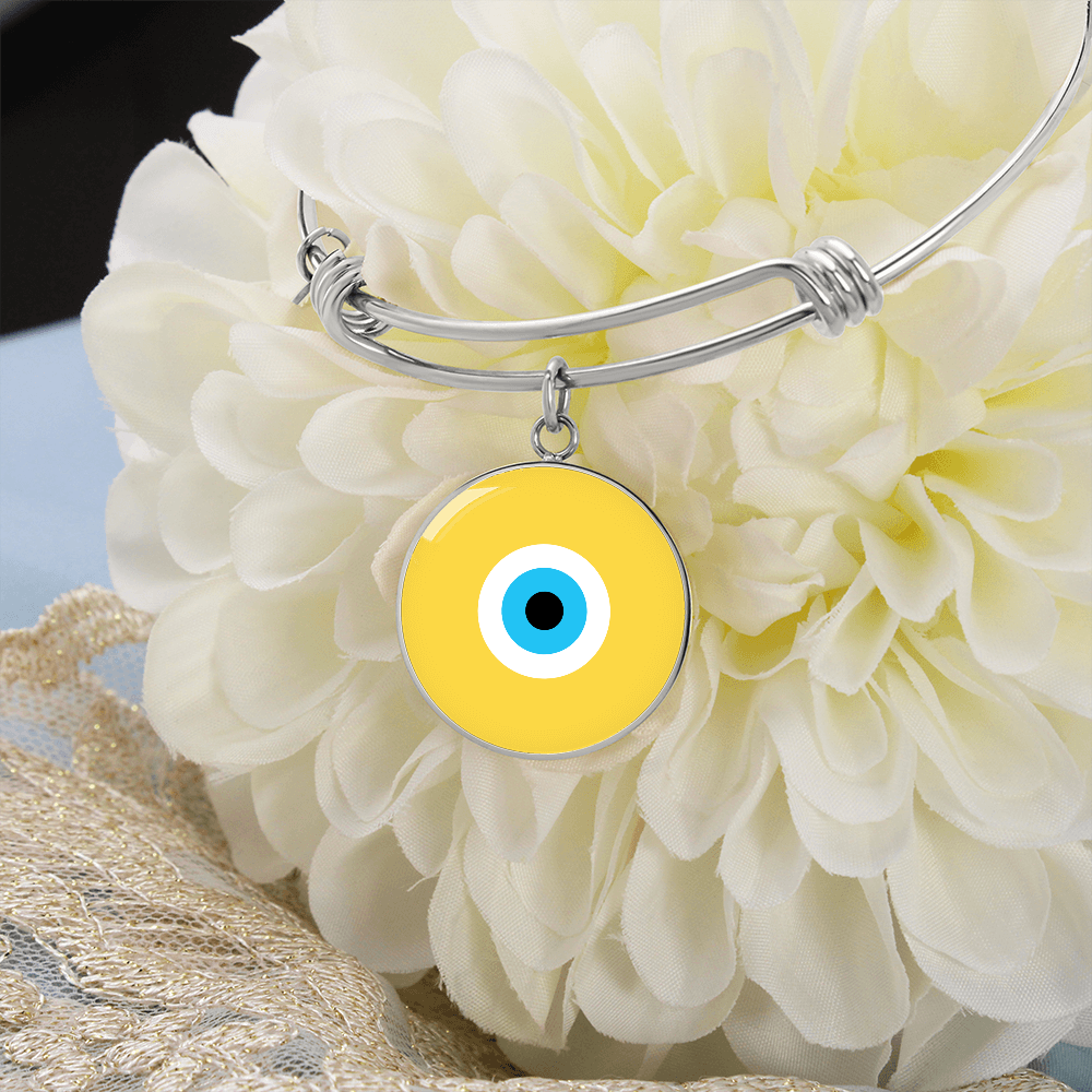 Evil Eye Bracelet | Yellow | Free Shipping
