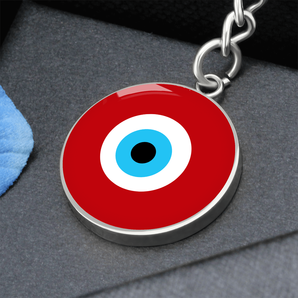 Evil Eye Keychain | Red Amulet | Free Shipping