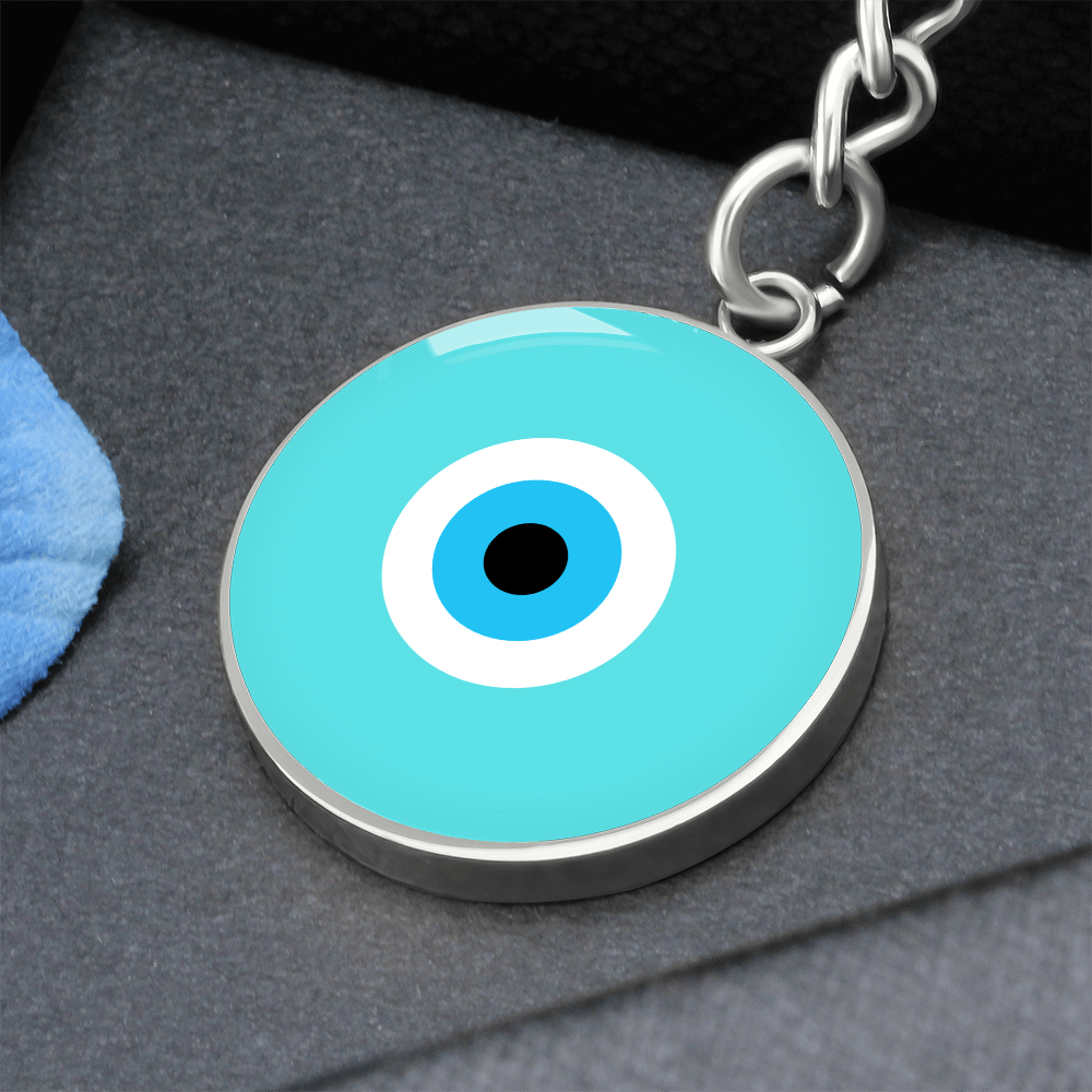 Evil Eye Keychain | Turquoise Amulet | Free Shipping