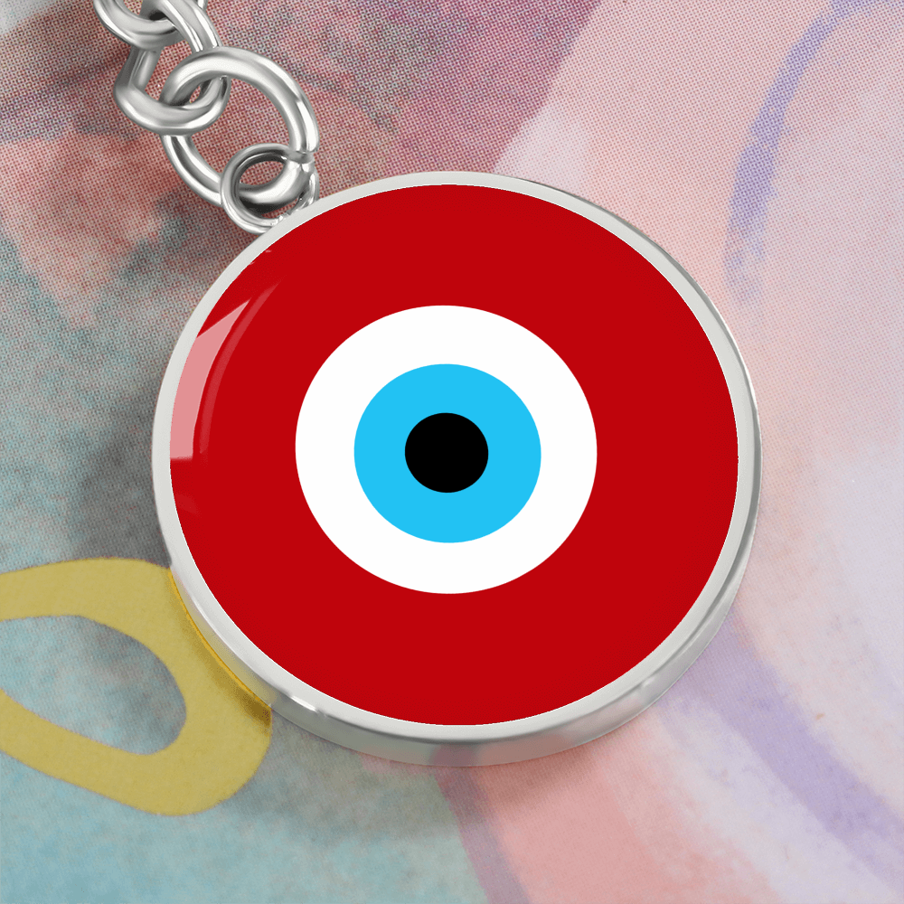 Evil Eye Keychain | Red Amulet | Free Shipping