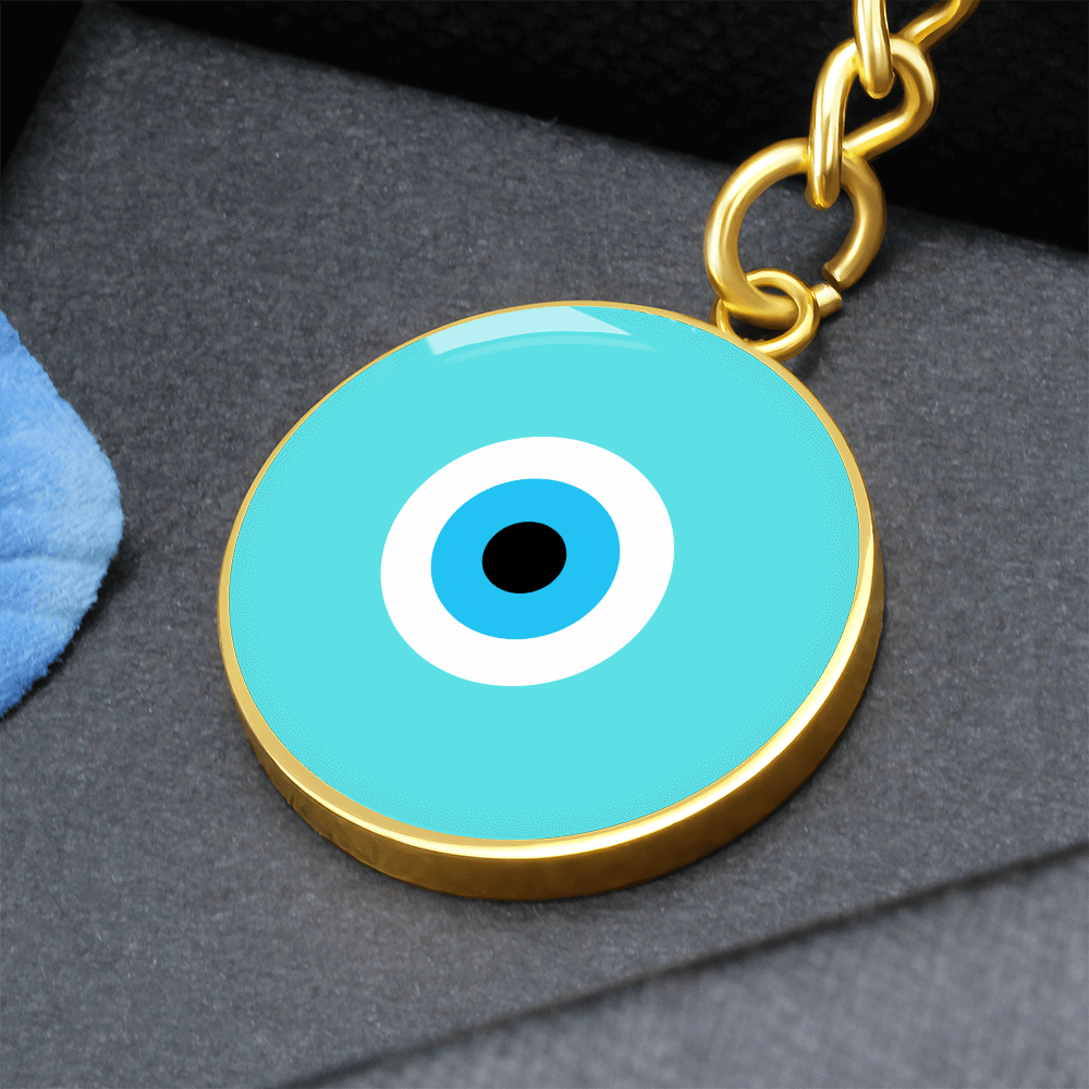 Evil Eye Keychain | Turquoise Amulet | Free Shipping