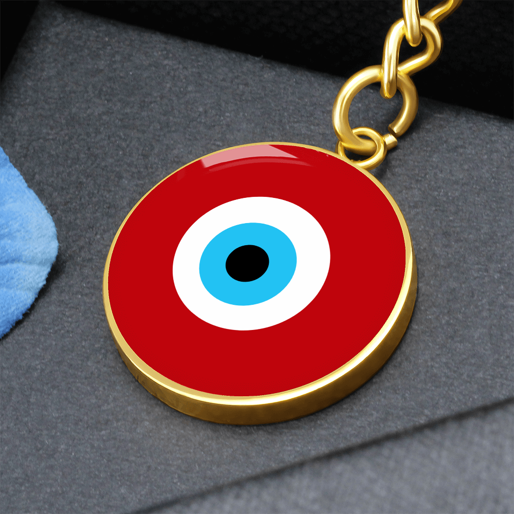 Evil Eye Keychain | Red Amulet | Free Shipping
