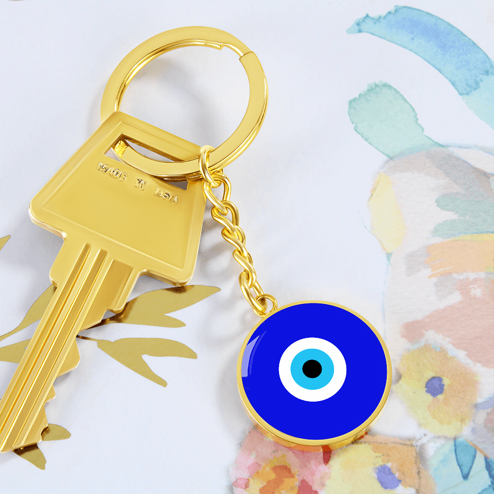 Evil Eye Keychain | Blue Amulet | Free Shipping