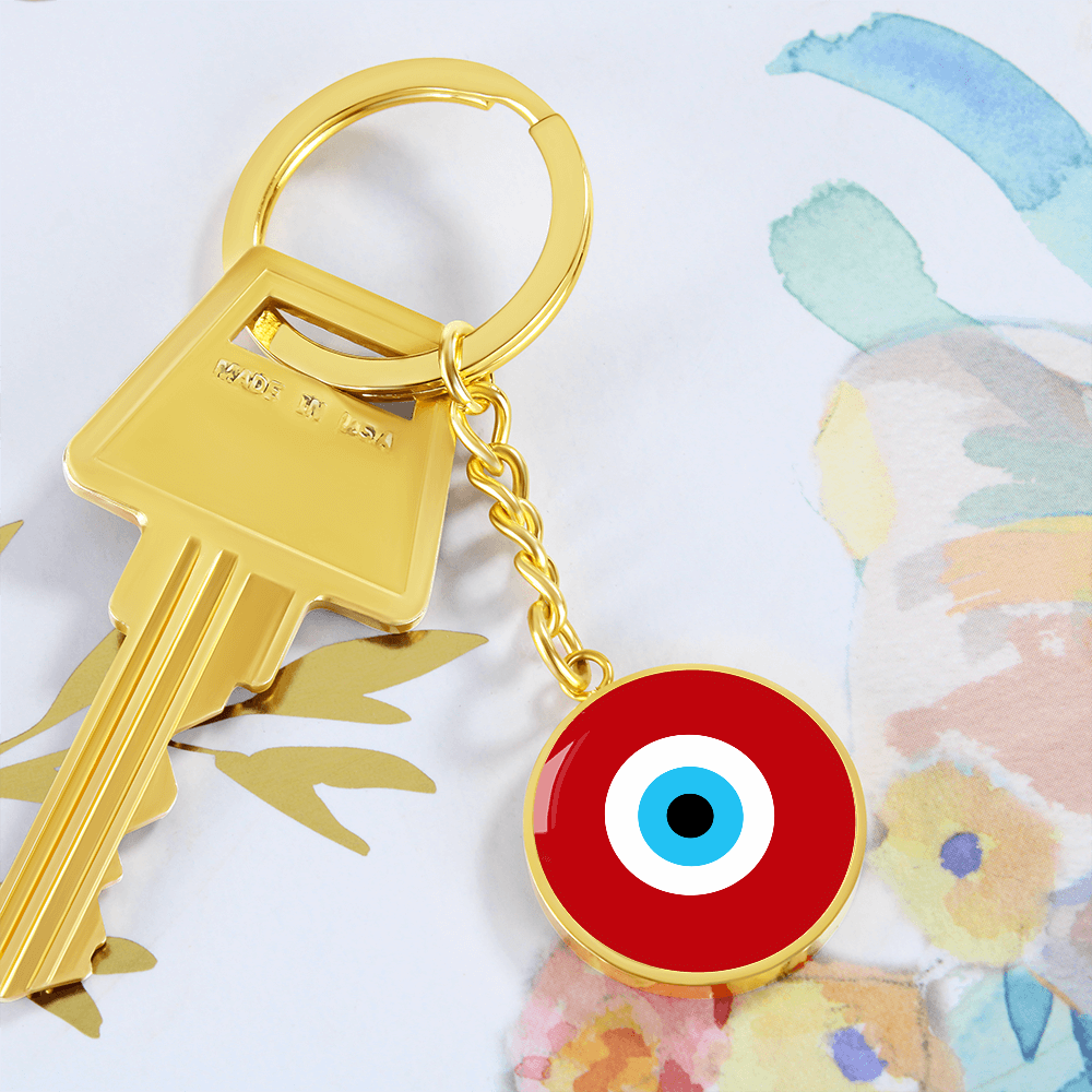 Evil Eye Keychain | Red Amulet | Free Shipping
