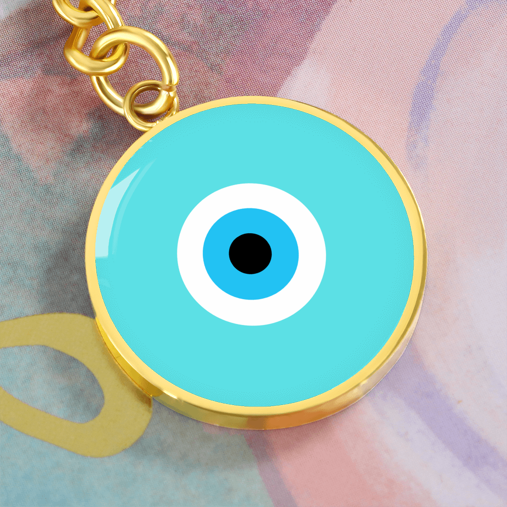 Evil Eye Keychain | Turquoise Amulet | Free Shipping