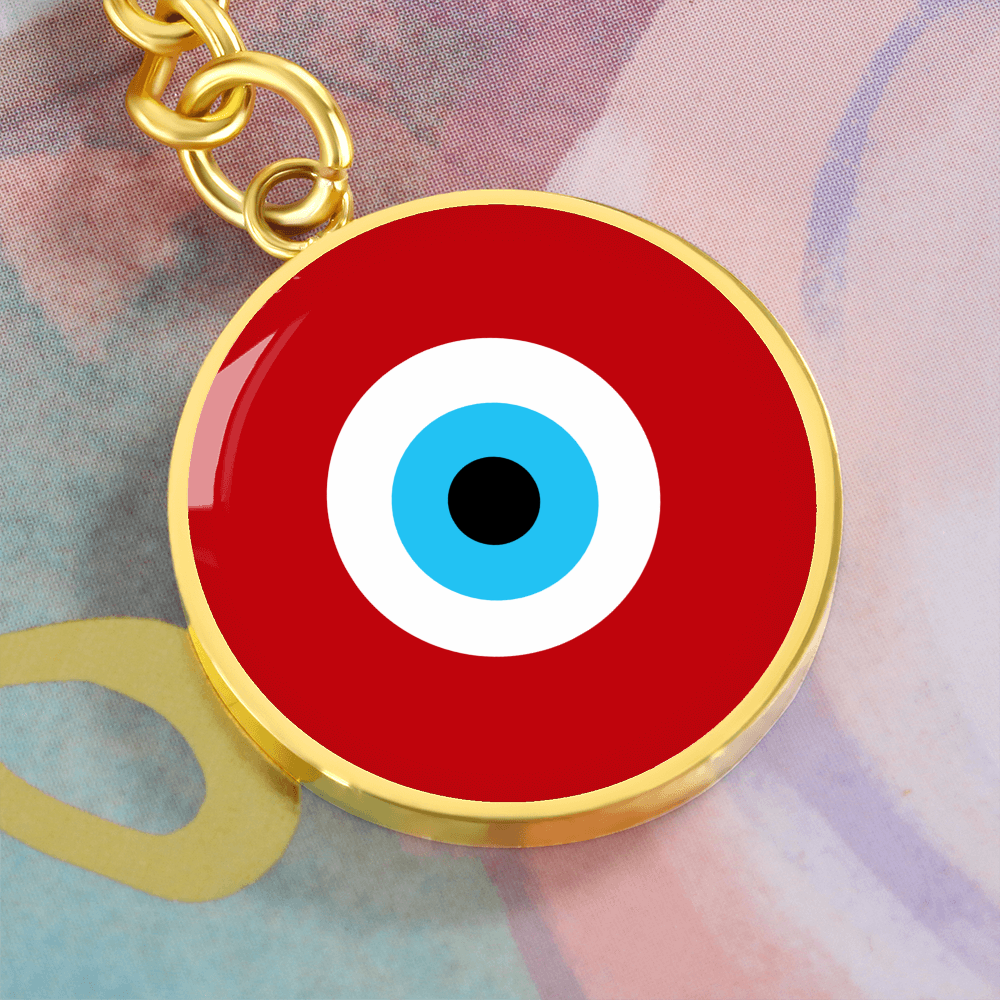 Evil Eye Keychain | Red Amulet | Free Shipping