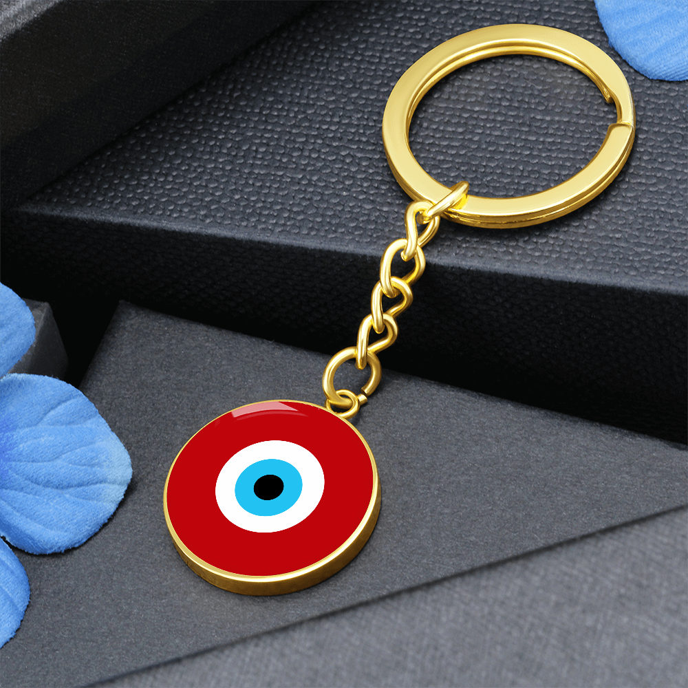 Evil Eye Keychain | Red Amulet | Free Shipping