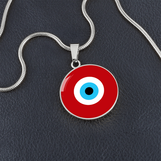 Evil Eye Necklace | Red | Free Shipping