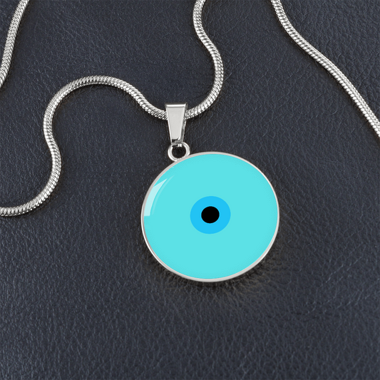Evil Eye Necklace | Turquoise Amulet |  Signature Design | Free Shipping