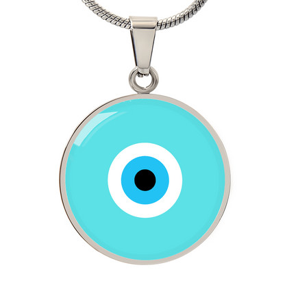 Evil Eye Necklace | Turquoise Amulet |  Signature Design | Free Shipping