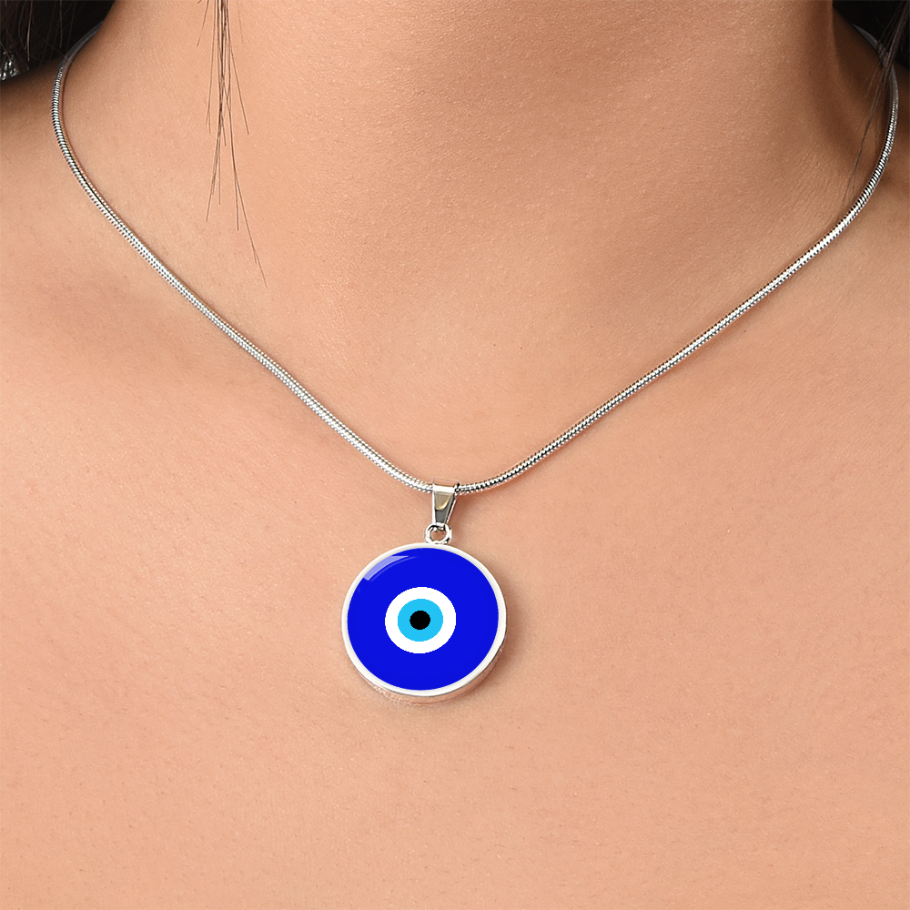 Evil Eye Necklace | Blue Amulet |  Original | Free Shipping