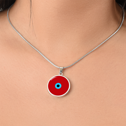 Evil Eye Necklace | Red Amulet |  Signature Design | Free Shipping