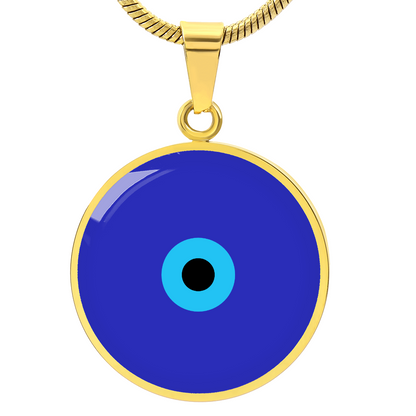 Evil Eye Necklace | Blue Amulet  | Free Shipping