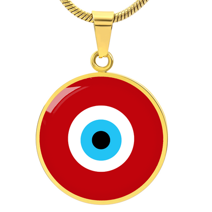 Evil Eye Necklace | Red Amulet | Free Shipping