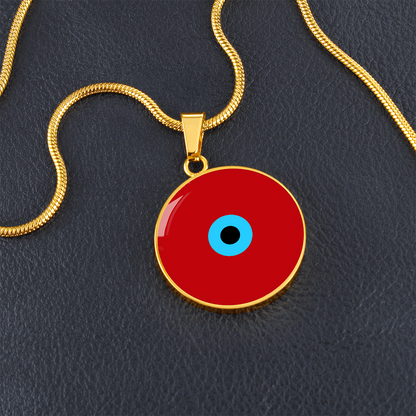 Evil Eye Necklace | Red Amulet |  Signature Design | Free Shipping