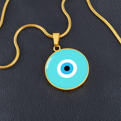Evil Eye Necklace | Turquoise Amulet |  Signature Design | Free Shipping