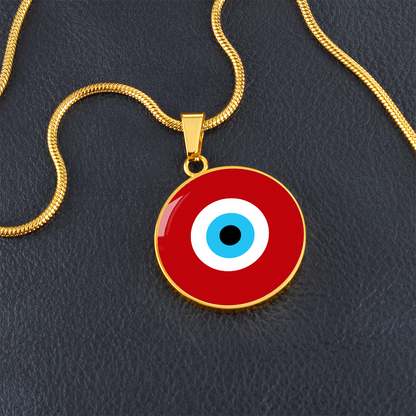 Evil Eye Necklace | Red Amulet | Free Shipping