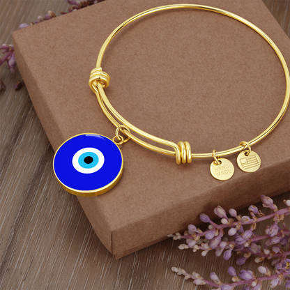 Evil Eye Bracelet | Blue Amulet | Free Shipping