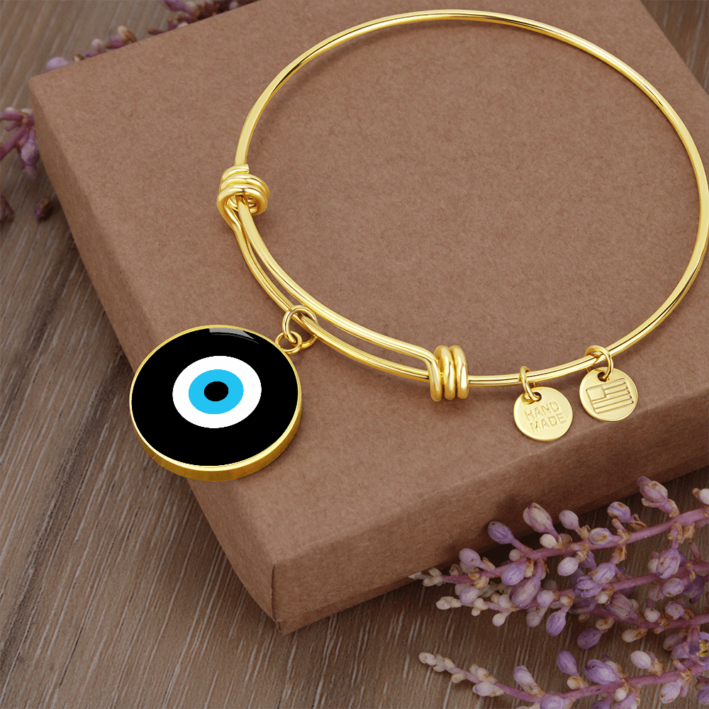 Evil Eye Bracelet | Black | Free Shipping