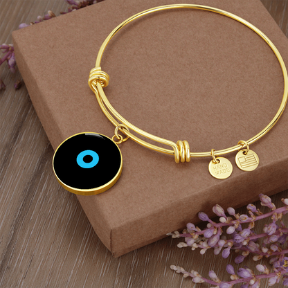 Evil Eye Bracelet | Black Amulet |  Signature Design | Free Shipping