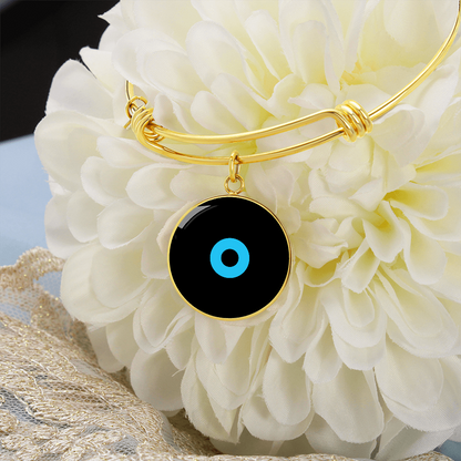 Evil Eye Bracelet | Black Amulet |  Signature Design | Free Shipping