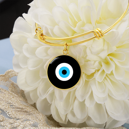 Evil Eye Bracelet | Black | Free Shipping