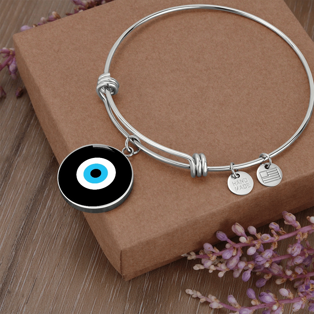 Evil Eye Bracelet | Black | Free Shipping