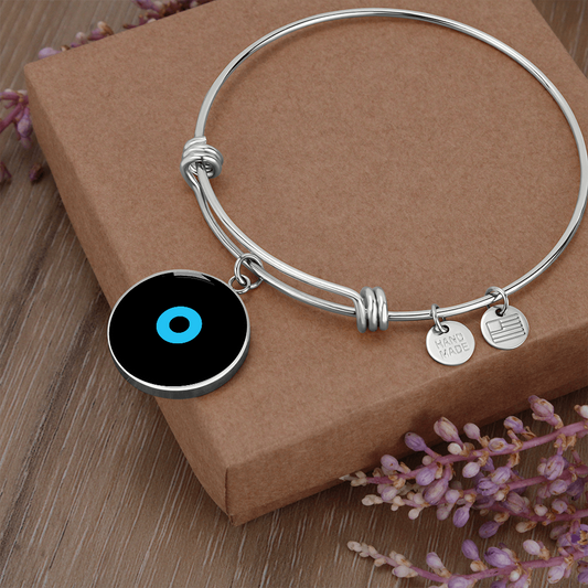 Evil Eye Bracelet | Black Amulet |  Signature Design | Free Shipping