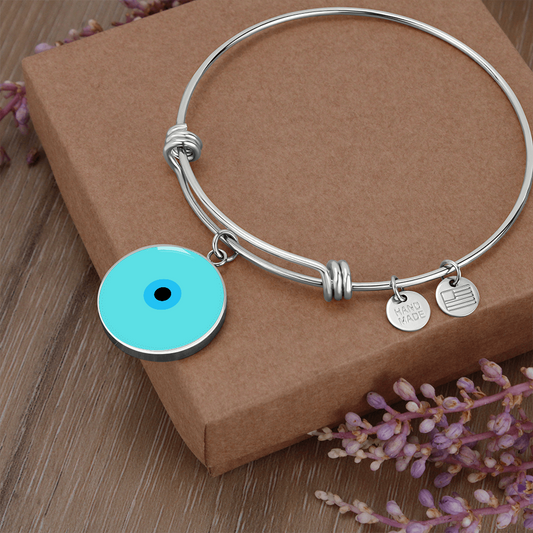 Evil Eye Bracelet | Turquoise Amulet |  Signature Design | Free Shipping
