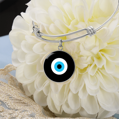 Evil Eye Bracelet | Black | Free Shipping