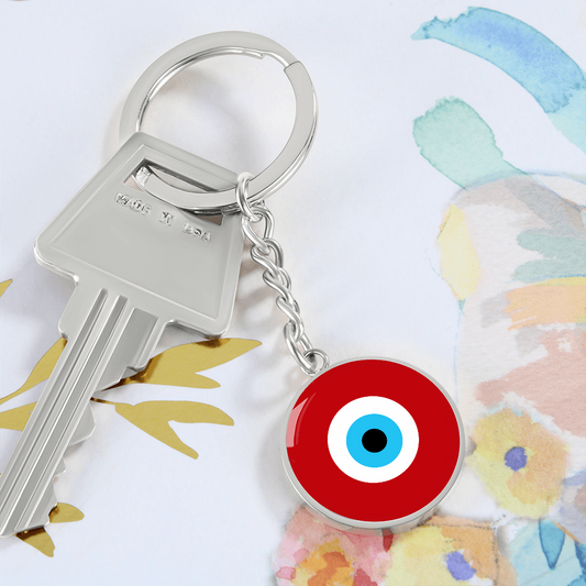 Evil Eye Keychain | Red Amulet | Free Shipping